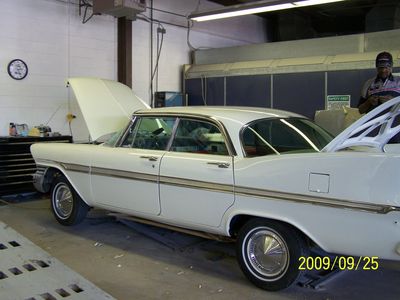 Shiney paint and trim

