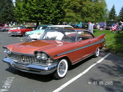 The Sport Fury at a car show, picture was taken before Don bought the car from Allen
