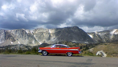 Medicine bow 2009
I can't drive the car anywhere without an audience and it's never a dull moment with friends and family.  When weather permits, I drive it to work and short trips to Ft. Collins, CO.  It has won 1st prize in it's category two years consecutively.  This car was meant to be on the road, not sitting in a covered trailer!
