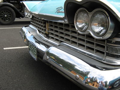 The chrome is still shiny
