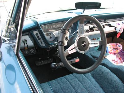 Handicap controls in Curt's car
Curt wishes he knew more people with a disability driving a custom car.  But then, it seems that Curt is as unique as his car is. His car is equipped with handicap controls that make it possible for him to drive it himself.
