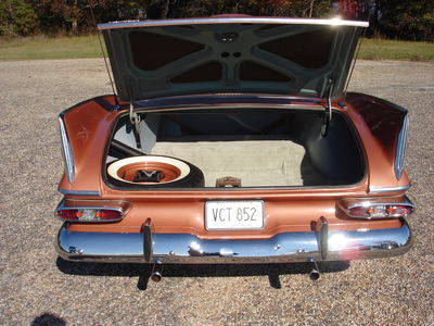 New trunk carpet
